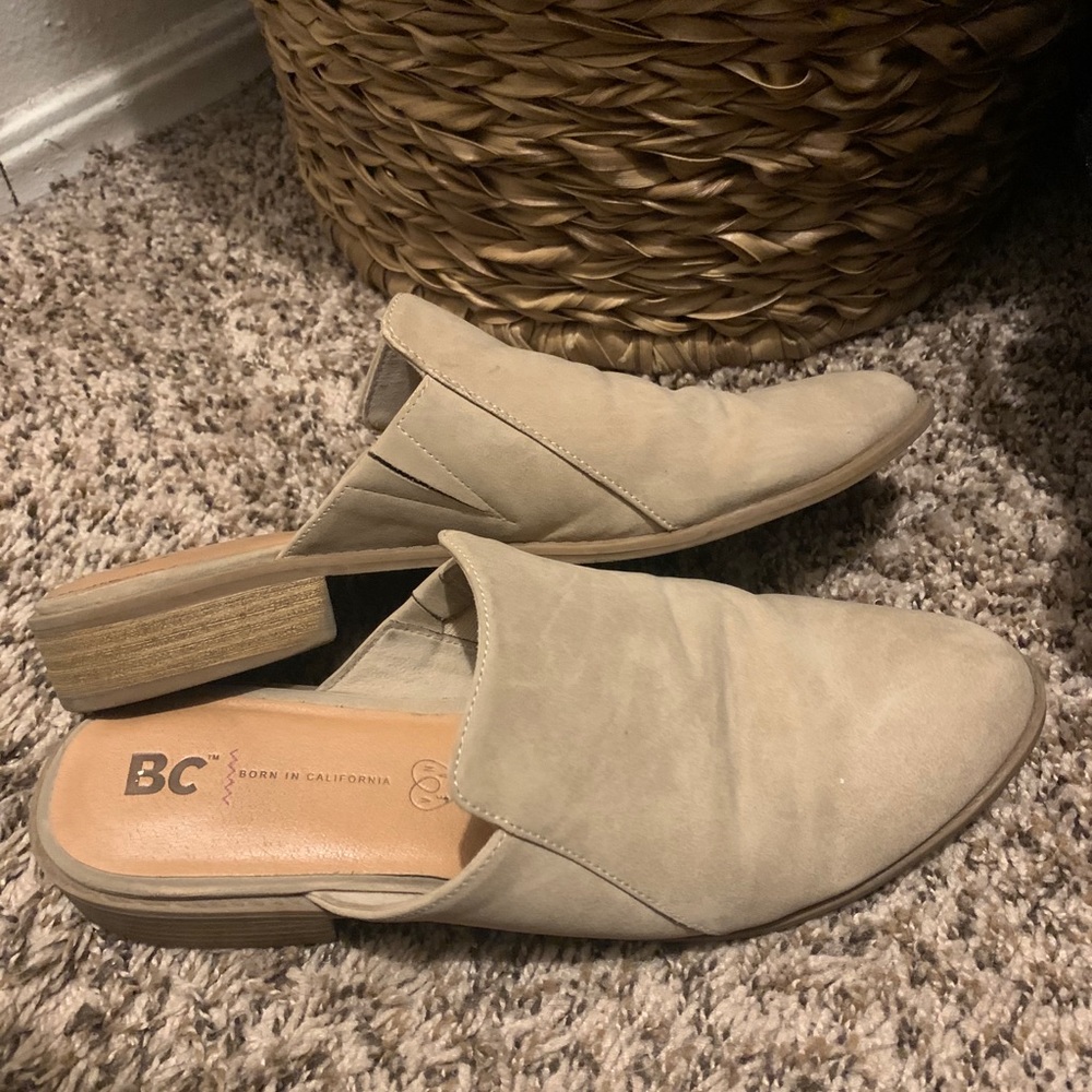 BC Footwear Vegan Austin Mule Flat